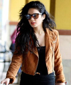 Vanessa Hudgens Suede Leather Jacket