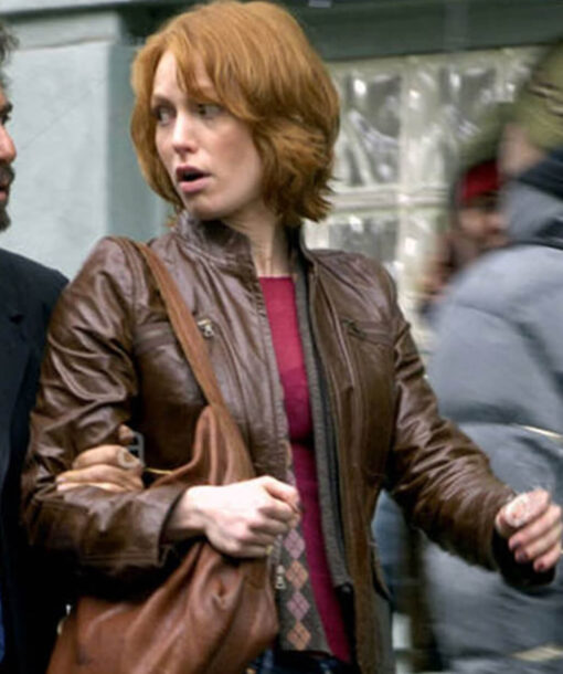 Alicia Witt Brown Jacket