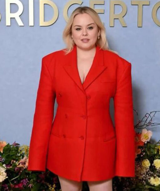 Nicola Coughlan Red Blazer