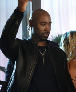 Amenadiel Black Leather Jacket