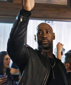 Amenadiel Black Leather Jacket