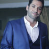 Tom Ellis Blue Blazer