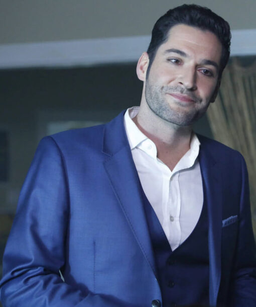 Tom Ellis Blue Blazer