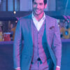 Tom Ellis Grey Blazer