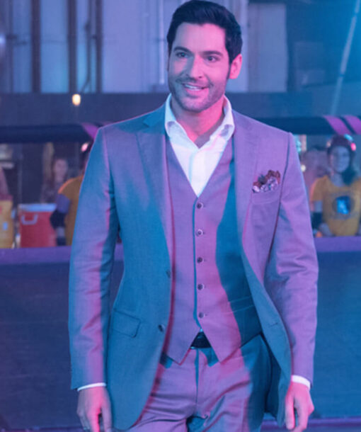 Tom Ellis Grey Blazer