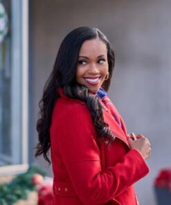 Mishael Morgan Red Coat