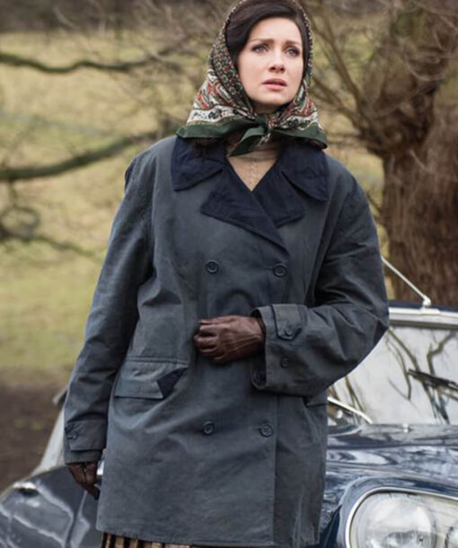 Claire Fraser Black Coat