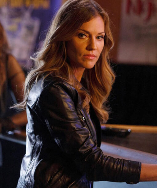 Charlotte Black Leather Jacket