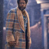 Forest Whitaker Check Coat