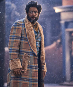 Forest Whitaker Check Coat