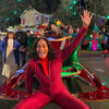 Tracee Ellis Ross Red Tracksuit