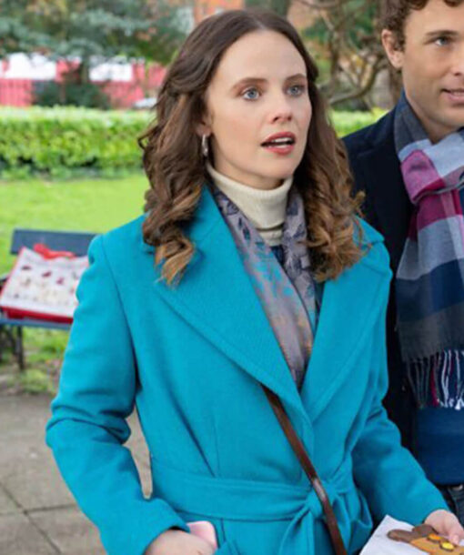 Georgia Bright Blue Coat