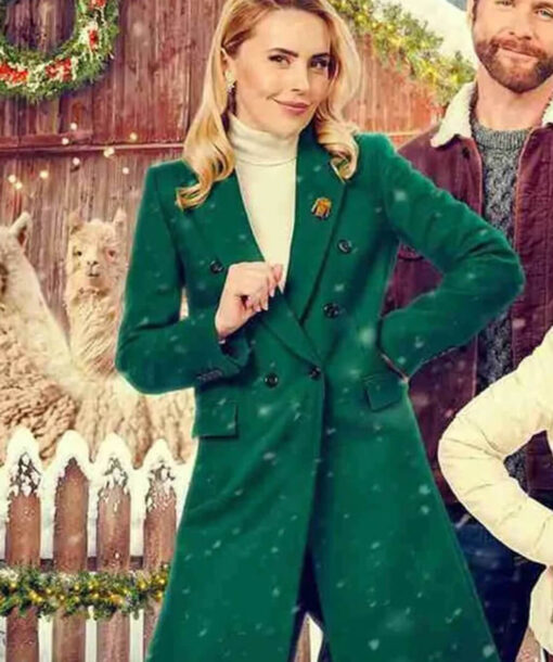 Kirsten Comerford Green Coat