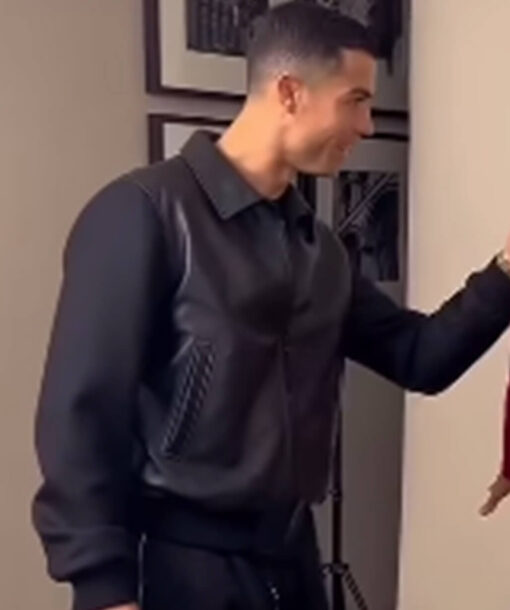 Cristiano Ronaldo Black Jacket