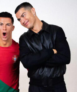 Cristiano Ronaldo Black Jacket