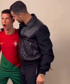 Cristiano Ronaldo Black Jacket