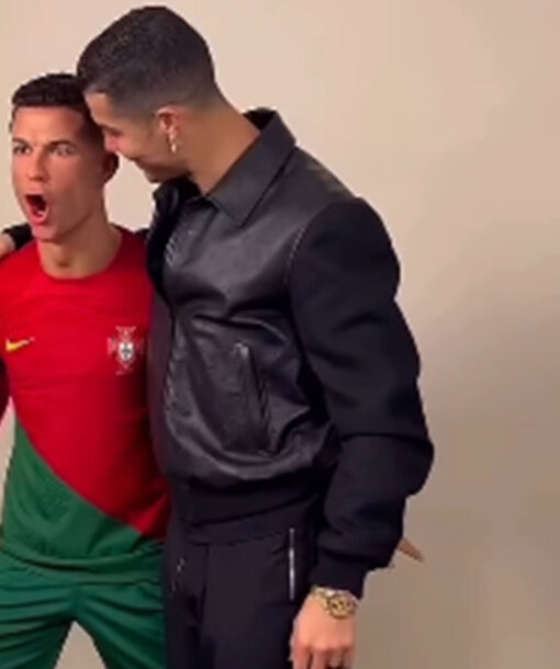 Cristiano Ronaldo Black Jacket