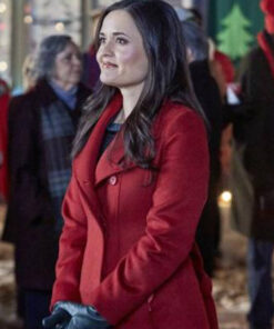 Danica McKellar Red Coat