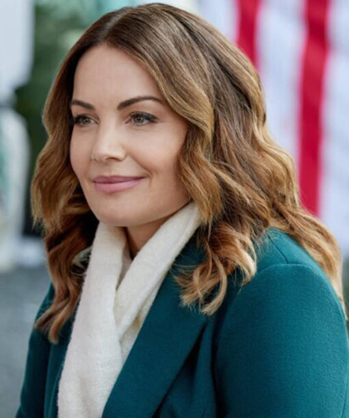 Erica Durance Trench Coat