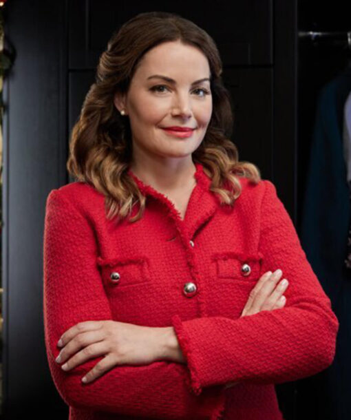 Erica Durance Red Jacket