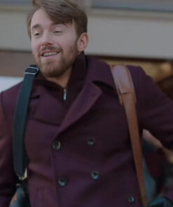 Chandler Massey Maroon Peacoat