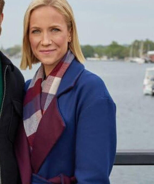 Jessy Schram Blue Coat