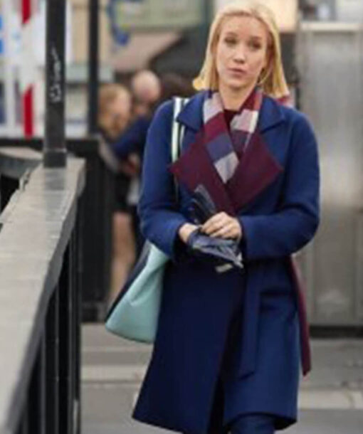 Jessy Schram Blue Coat