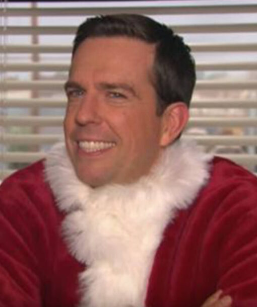 Ed Helms Santa Jacket