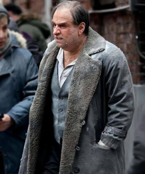 Colin Farrell Shearling Coat