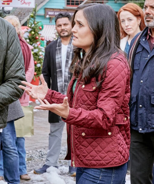 Danica McKellar Red Jacket