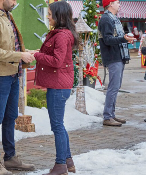 Danica McKellar Red Jacket