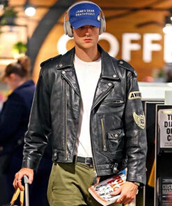 Jacob Elordi Biker Jacket