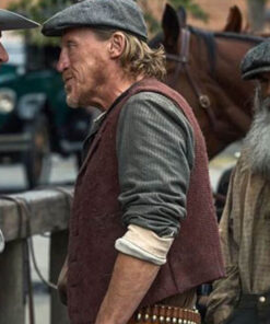 Jerome Flynn Maroon Vest