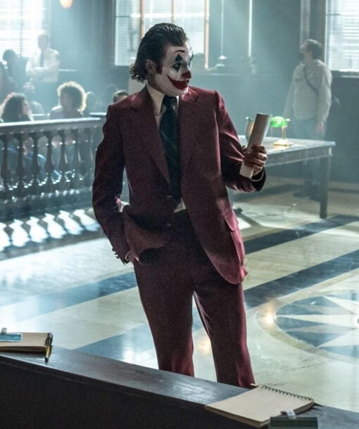 Joker Maroon Suit