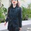 Lady Gaga Black Blazer