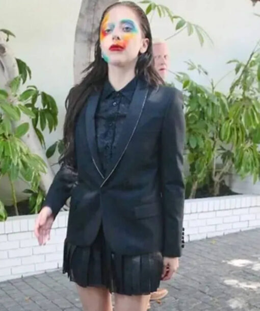 Lady Gaga Black Blazer