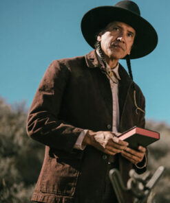 Michael Greyeyes Brown Jacket