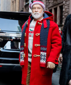 Arnold Schwarzenegger Santa Coat