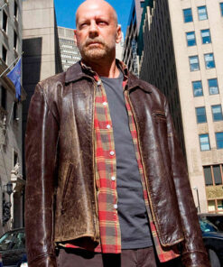 Bruce Willis Distressed Jacket