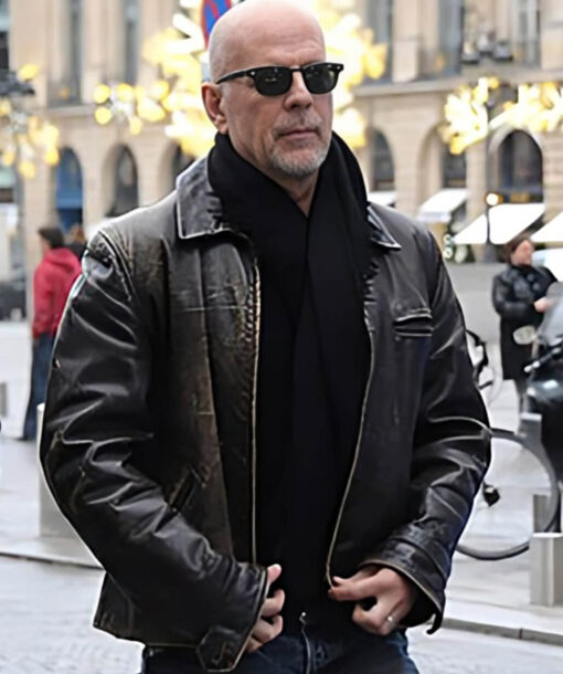 Bruce Willis Distressed Jacket