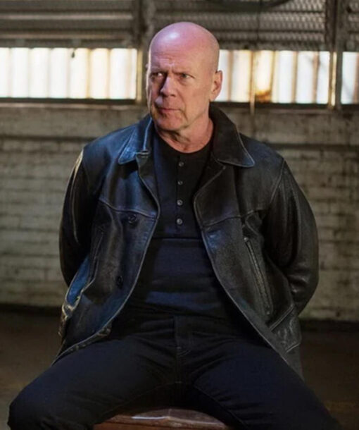 Bruce Willis Leather Jacket