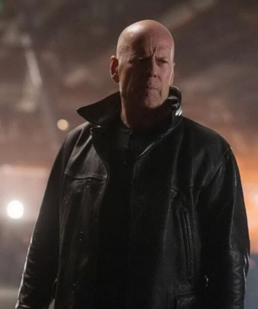 Bruce Willis Leather Jacket