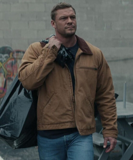 Alan Ritchson Brown Jacket