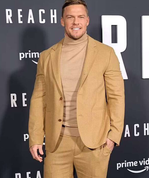 Alan Ritchson Brown Suit