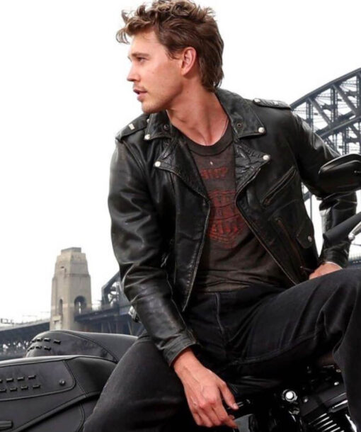 Austin Butler Biker Jacket