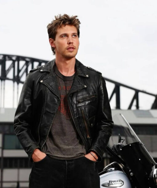 Austin Butler Biker Jacket