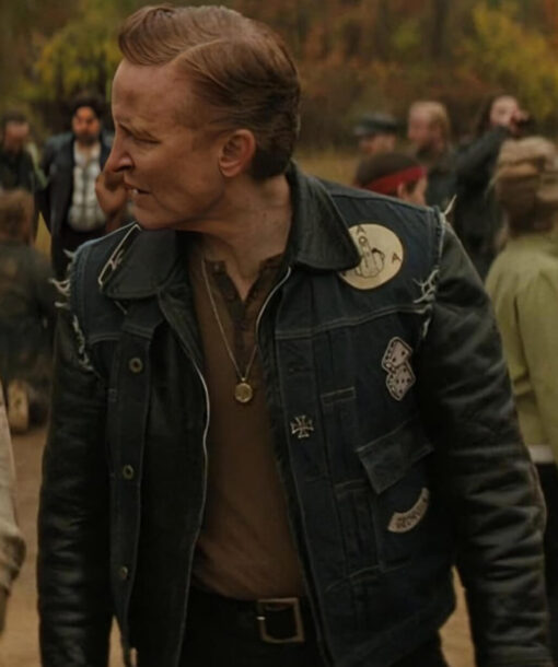 Damon Herriman Blue Vest