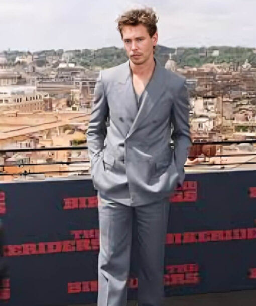 Austin Butler Grey Blazer