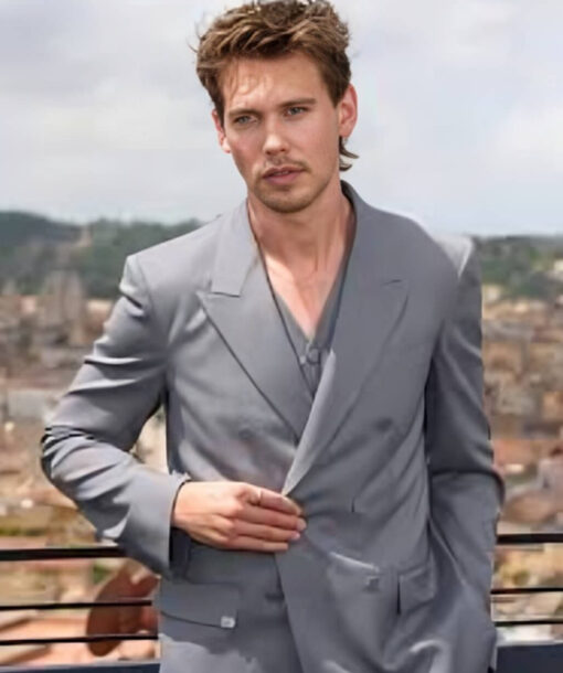 Austin Butler Grey Blazer