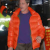 Brad Pitt Orange Jacket